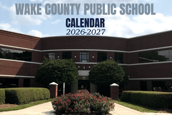 Wake County Public School Calendar